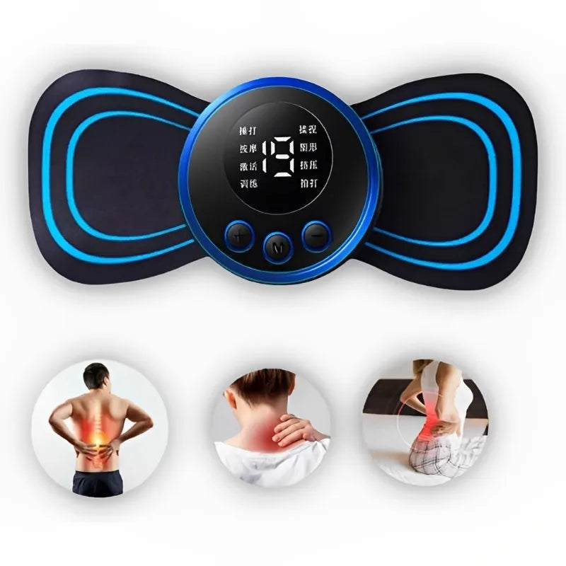 Massageador Portátil Eletrônico Alívio