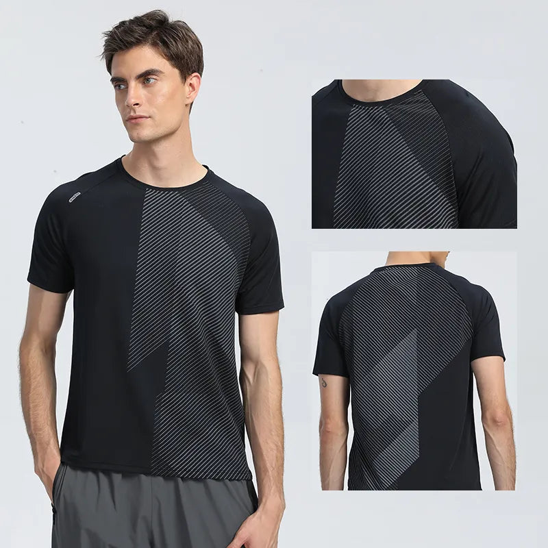 Quick Dry  Running T-shirt Fitness Sports Top Gym Training