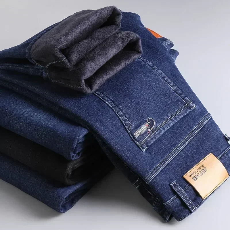 Jeans Casual Fleece Line Masculino Inverno