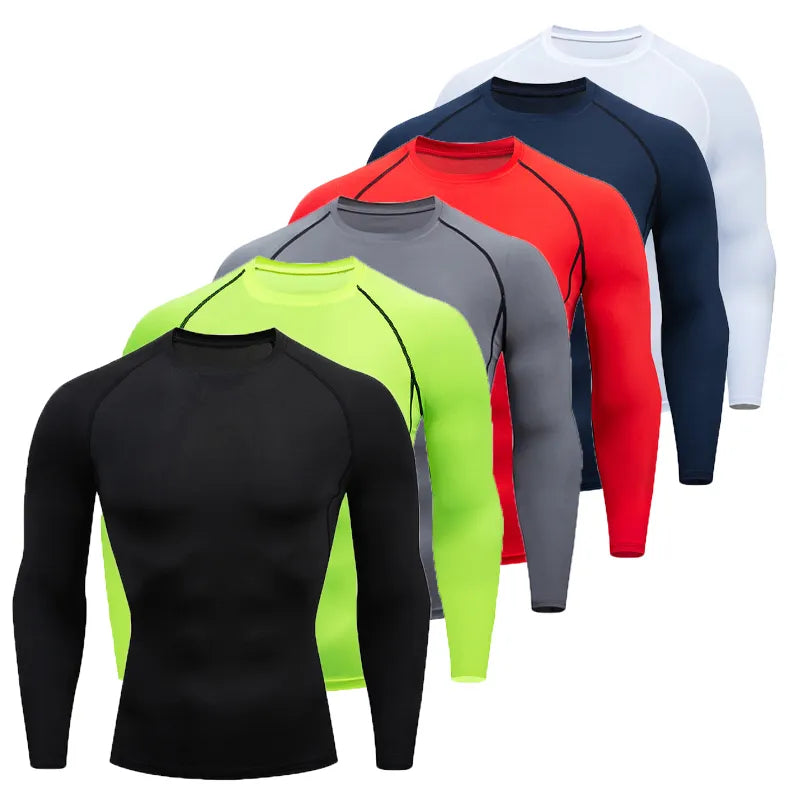 Manga Comprida T- shirt Primavera Outono  Corrida Desporto Fitness Sportswear Outdoor