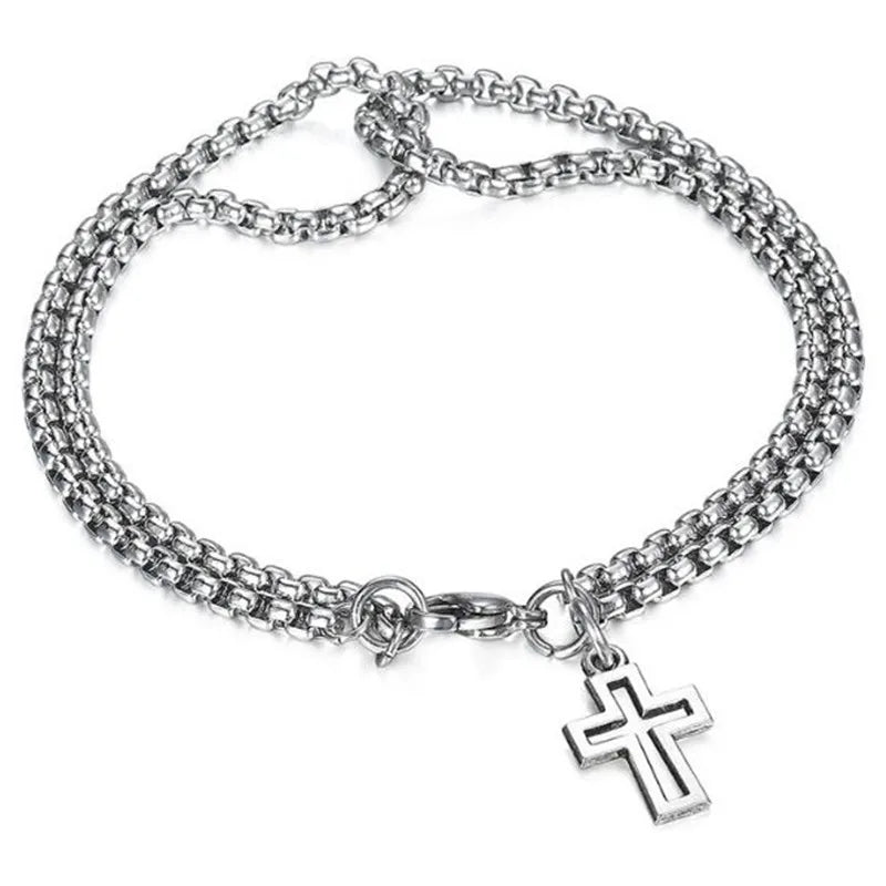 Pulseira Crucifixo Masculino