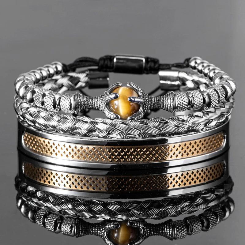 Pulseira Artesanal Luxo Masculina