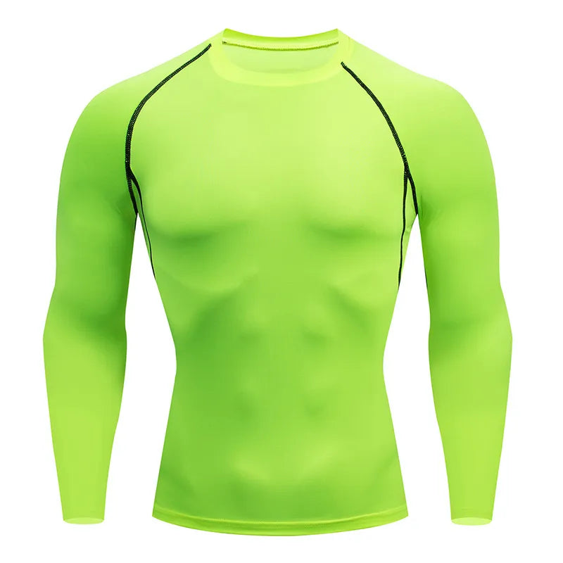 Manga Comprida T- shirt Primavera Outono  Corrida Desporto Fitness Sportswear Outdoor